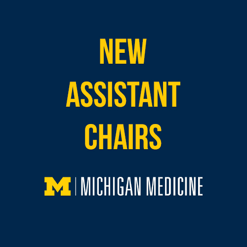 Department Announces New Assistant Chair Appointments