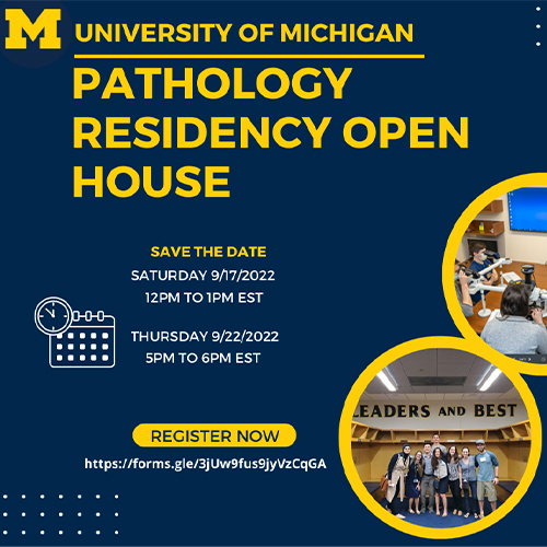 Announcing Residency Training Program Open Houses