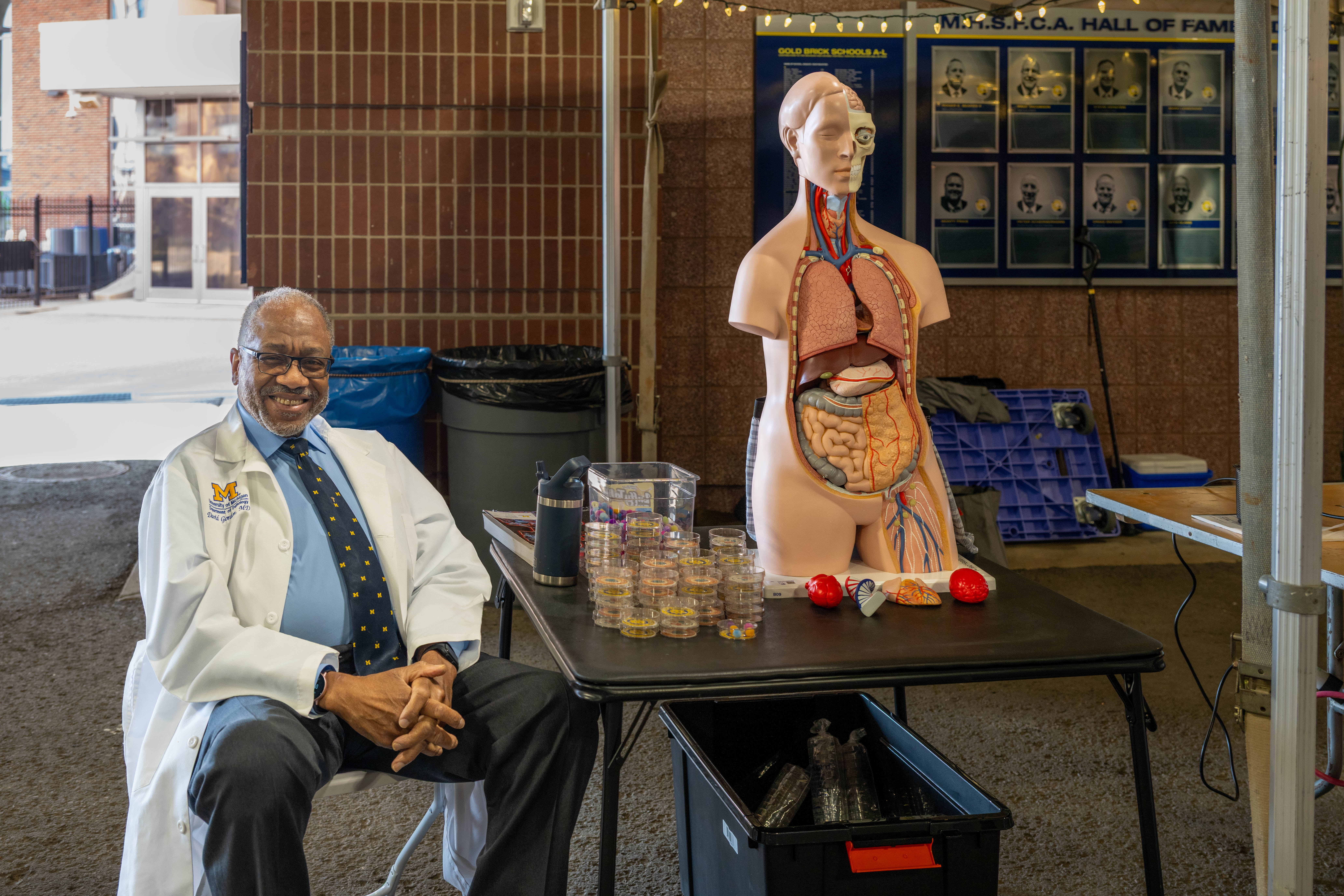 Dr. David Gordon smiles for the camera at the 2025 Youth Summit