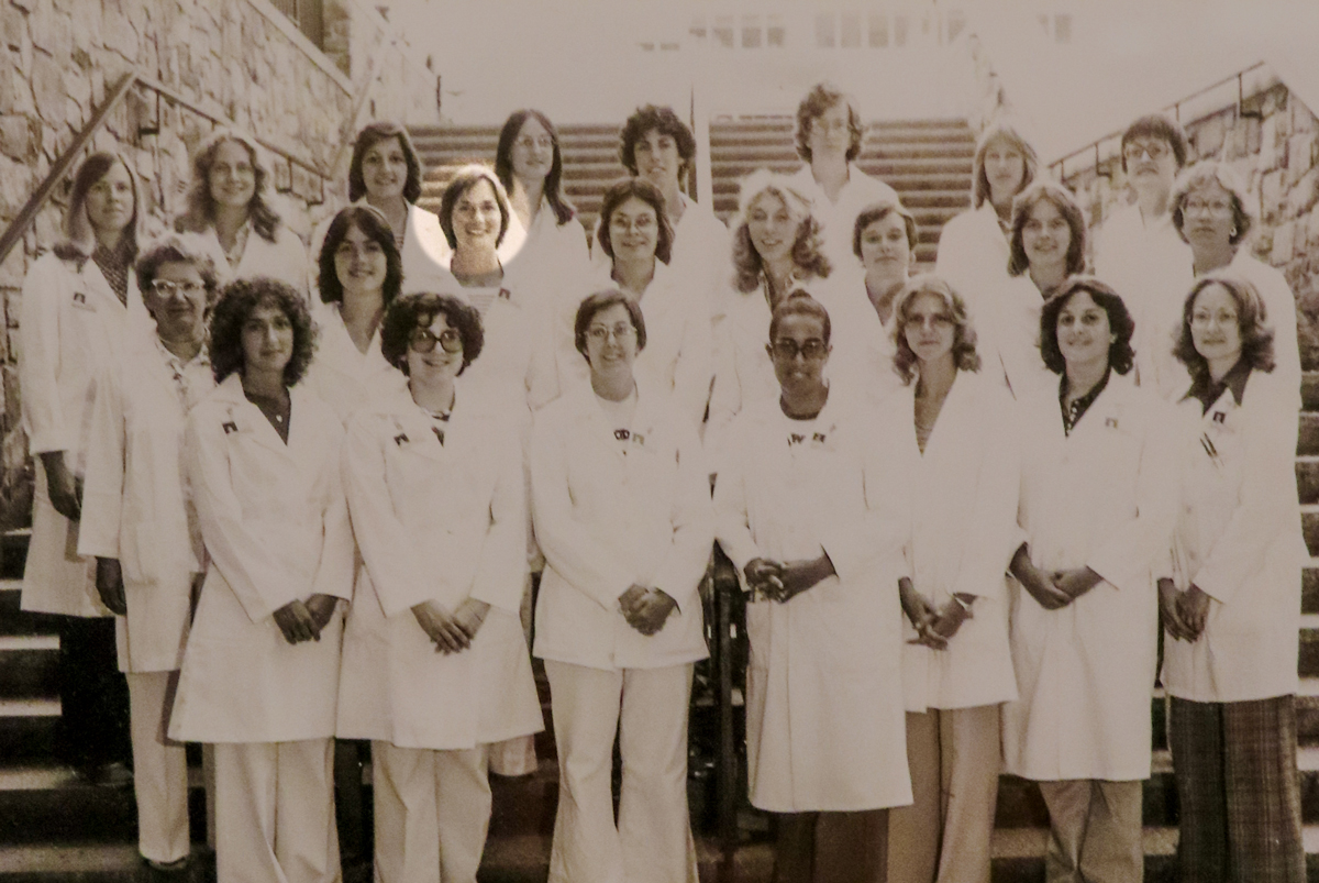 Medical Technology Class of 1978 - Sue is in the second row, third from the left.